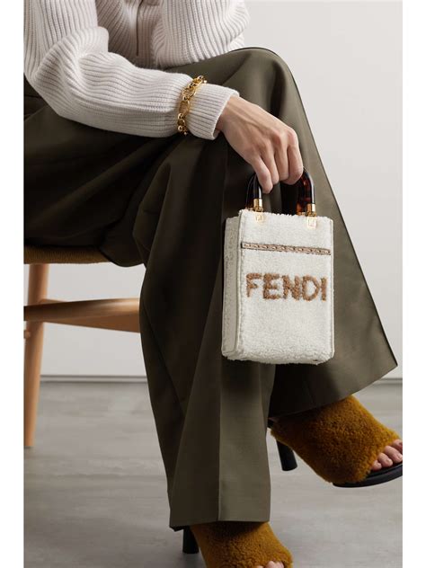 fendi sunshine shopper mini